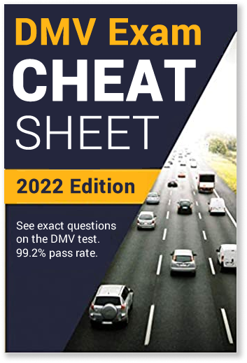 dmv written test cheat shet