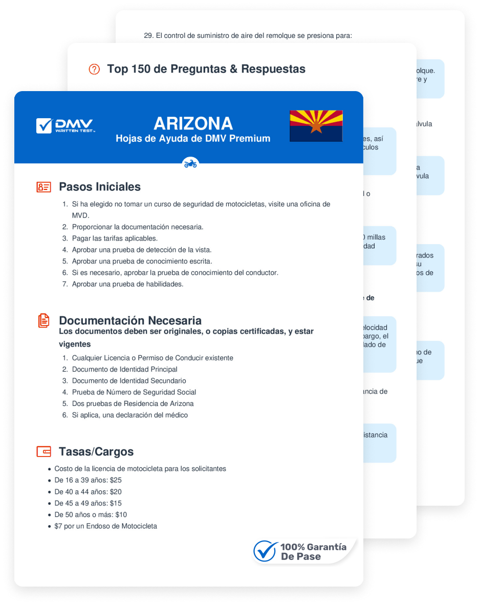 DMV Cheat Sheets