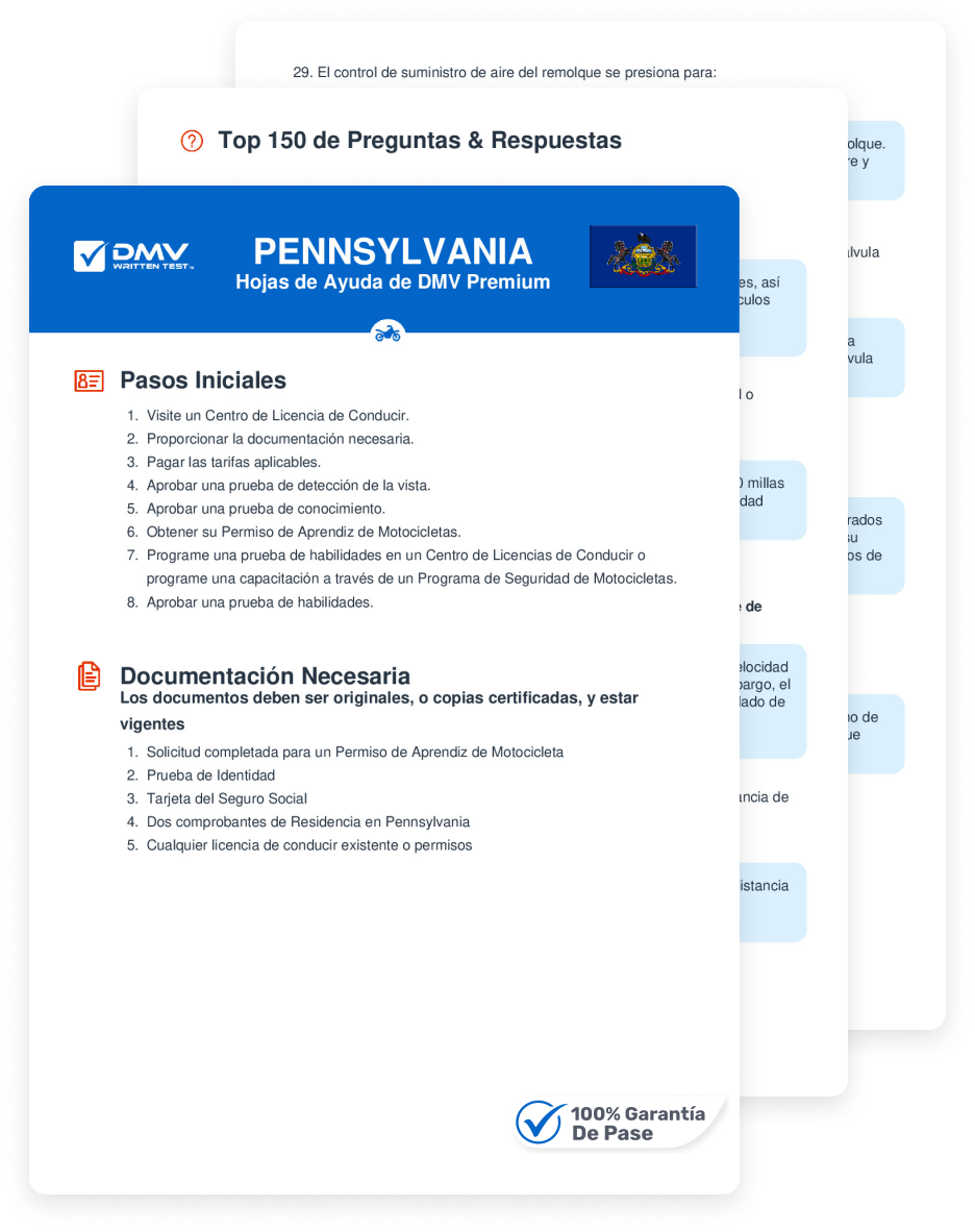 DMV Cheat Sheets