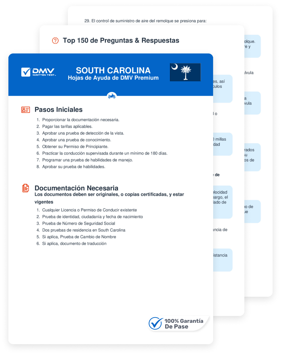 DMV Cheat Sheets