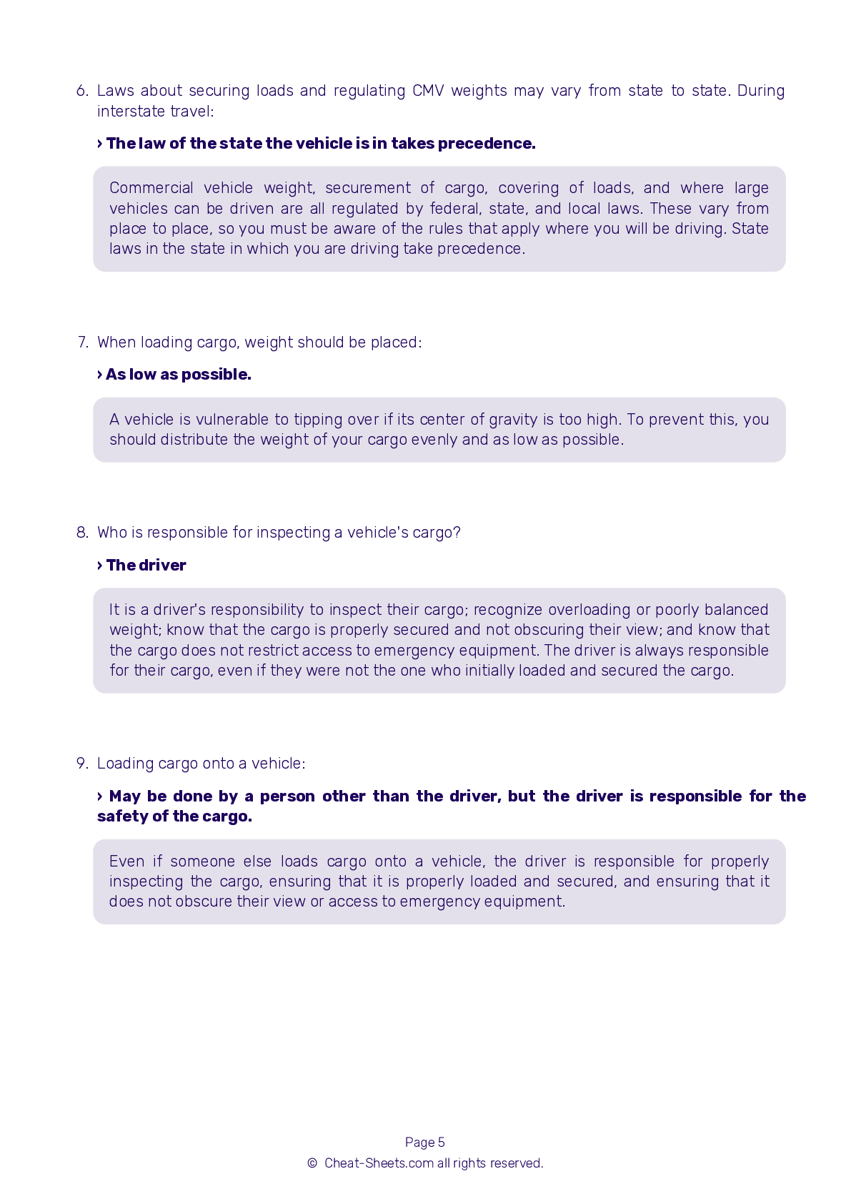 2023 Oregon DMV CDL Permit Test Cheat Sheet. 99 pass rate!